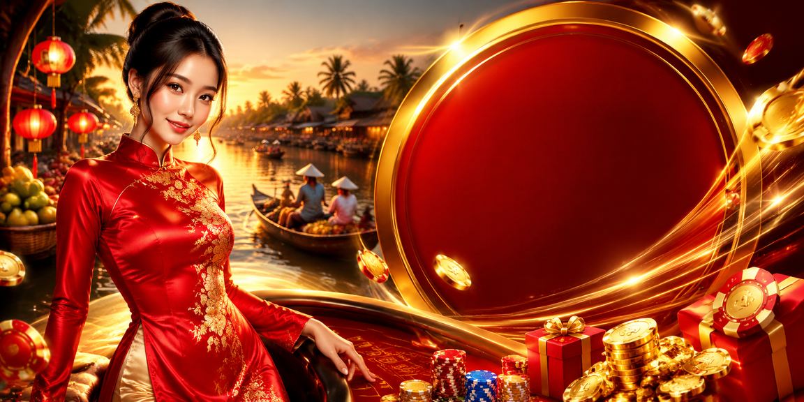 Người chơi trong trang phục áo dài cá cược tại vùng đồng bằng Mekong – văn hóa giải trí miền Tây